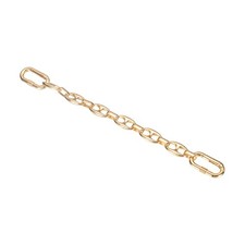 Purse Strap Extender 8.7-Inch, Bag Extender Chain Light Gold, Flat Style