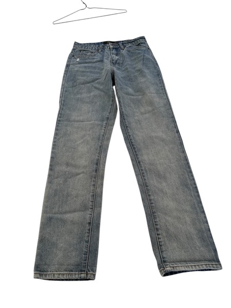 RUSTY Womens Light Blue BOYFRIEND Denim Jeans Size AU6 Good Condition