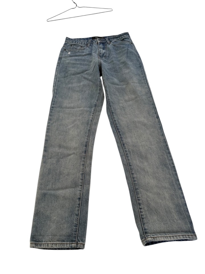 RUSTY Womens Light Blue BOYFRIEND Denim Jeans Size AU6 Good Condition