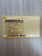 Pokemon Card ANA GOLD BOARDING PASS Limited No.3 Mewtwo NM-EX Japanese