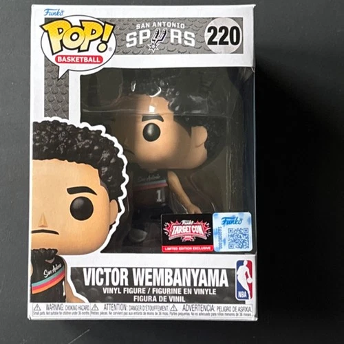 Funko Pop! NBA Victor Wembanyama 2023 NBA Draft Exclusive Vinyl Figure #220