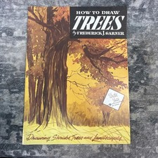How To Draw Trees Walter Foster Art Book Frederick J Garner Drawing Guide