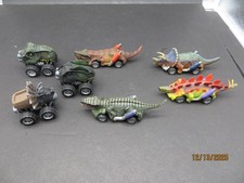 Dinosaur Pullback Cars Lot of 7