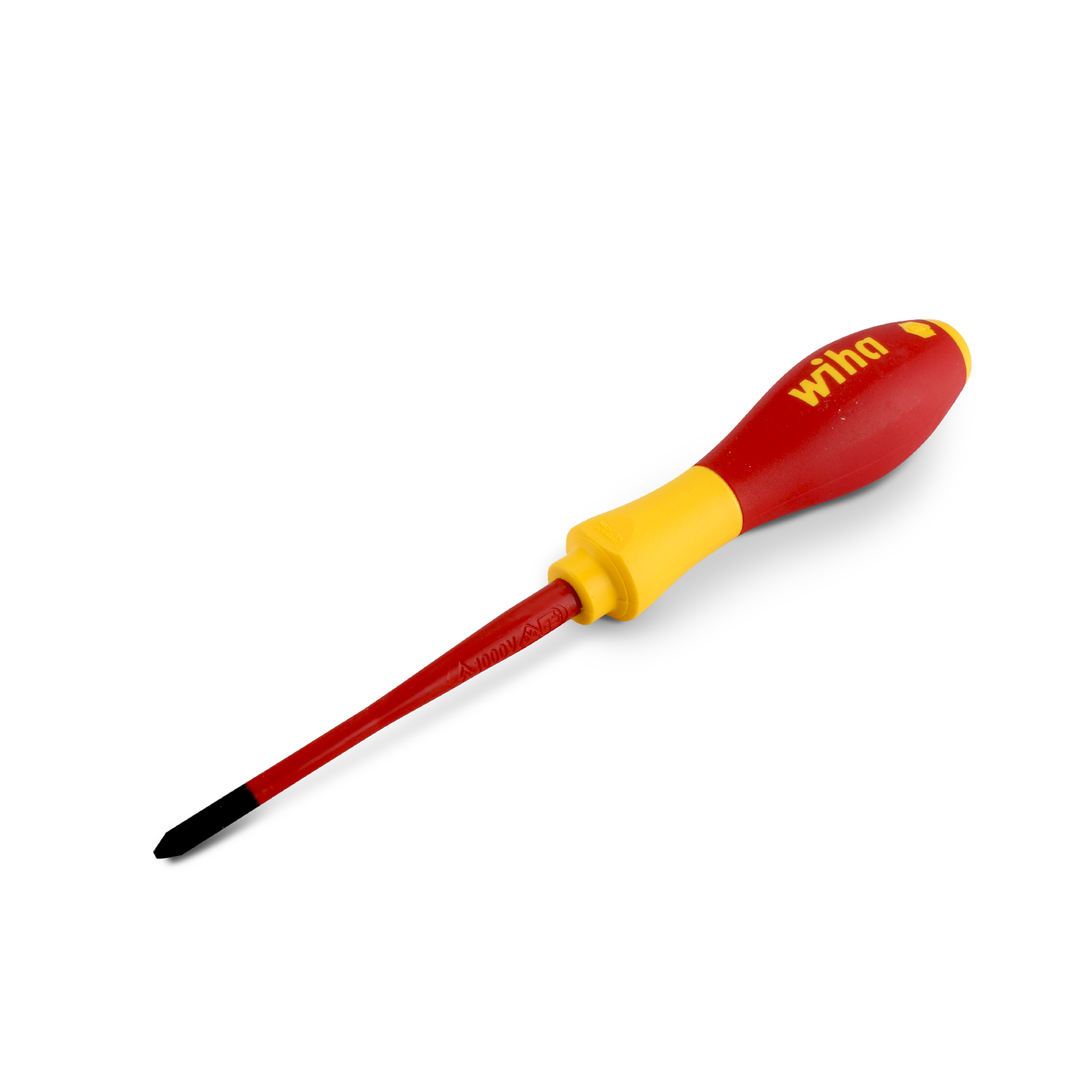 Wiha 35395 Pozidrive Screwdriver PZ1 SlimFix SoftFinish 1000v VDE Electrician