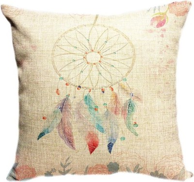 Pillow Case Sofa Cushion Cover Pink Rose Dreamcatcher 50x50cm