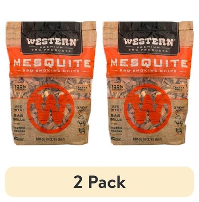 BBQ Products Mesquite Smoking Chips, 180 Cu in