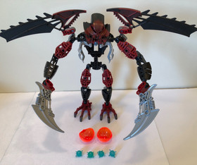 LEGO BIONICLE: Antroz (8691), Phantoka, 4 shadow leeches inside orange pod