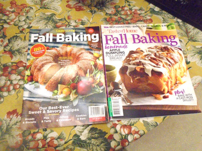 Country Living Fall Baking 2024 Magazine & Taste of Home Fall Baking 2016