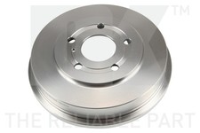 2x Bremstrommel NK 252553 für FORD PUMA J2K CF7 EcoBoost mHEV Flexifuel EcoBlue