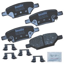 Bendix Priority 1 Ceramic Brake Pads Set For Chevrolet Pontiac Saturn Vehicles