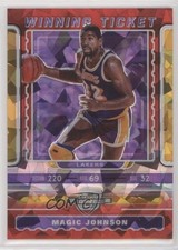 2019 Contenders Optic Winning Tickets Red Cracked Ice Prizm Magic Johnson 0r5l