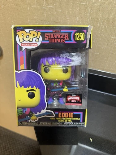 Funko Pop Stranger Things EDDIE #1250 Netflix Limited Edition Targetcon 2024