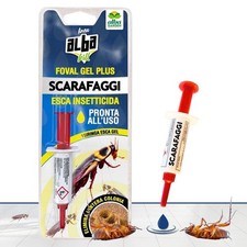Albakill Siringa Gel Insetticida Pronto Uso per Scarafaggi Elimina la Colonia 5g