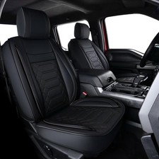 Custom Fit Faux Leather Front Pair Seat Covers For Dodge Ram 1500 2500 3500 2 Custom Fit Faux Leather Front Pair Seat Covers For Dodge Ram 1500 2500 3500 2