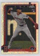 2025 Topps Chrome Logofractor Edition Kristian Campbell #171 1oy3