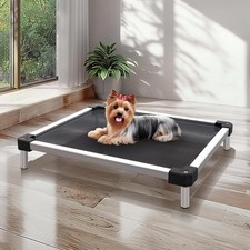 TitanNest Chew-Proof Elevated Dog Bed, Raised Cot for Indoor/Outdoor/Camping Use