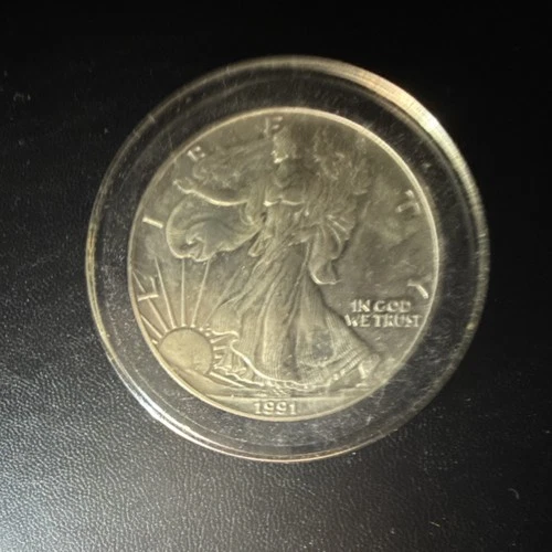 U.S. Mint American Silver Eagle 1991 1 oz .999 Fine Silver Coin