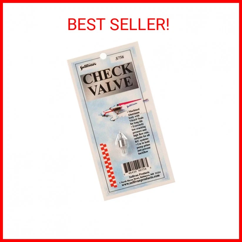 Sullivan Products Check/Anti-Siphon Valve SUL756 Airplane Fuel & Accessories - Image 2 of 2