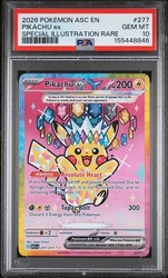 Pikachu ex 277/217 Ascended Heroes Special Illustration Rare