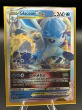 Pokémon Glaceon VSTAR SWSH197 Black Star Promo Sword & Shield Holo Card