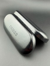 Guess Hard Shell Clamshell Eyeglass Case Black