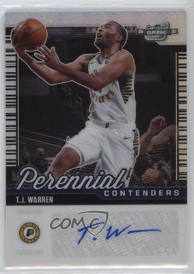 2020-21 Panini Contenders Optic Perennial 38/99 TJ Warren #PCO-TJW Auto x2o