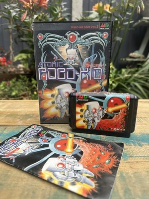 Atomic Robo Kid - Sega Mega Drive - 1990 - Japanisch - Komplett mit Handbuch