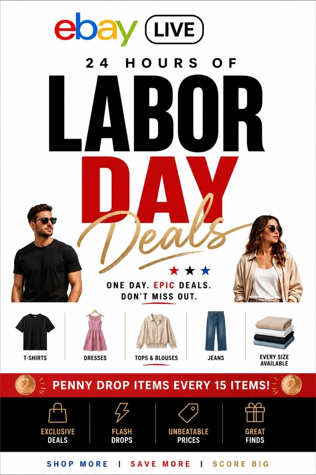 🔥 Labor Day Deals | NWT Fashion | Women • Men • Kids | Don’t Miss Out!