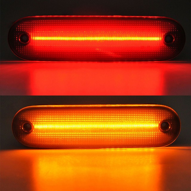 9005 MAZDA MX5 MIATA OEM REAR BUMPER RED REFLECTOR SIDE MARKER LIGHTS