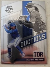 2021 Panini Mosaic Introductions Prospect Insert #INT8 AUSTIN MARTIN Blue Jays
