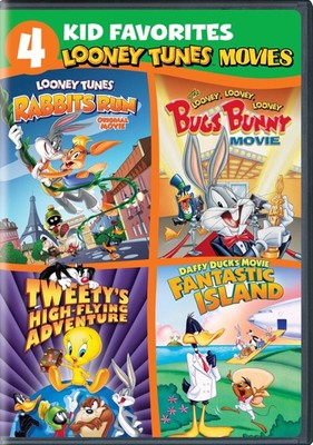 4 Kid Favorites Looney Tunes Movies DVD  NEW