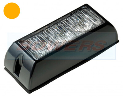 ELECTRAQUIP 3 MODULE LED GELB BLINKEND ERHOLUNG STROBOSKOP WARNBLINKGITTER LICHT/LAMPE