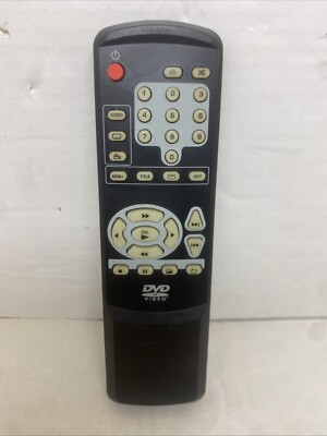 Unbranded Remote Control DVD Video Tested w Battery Cover