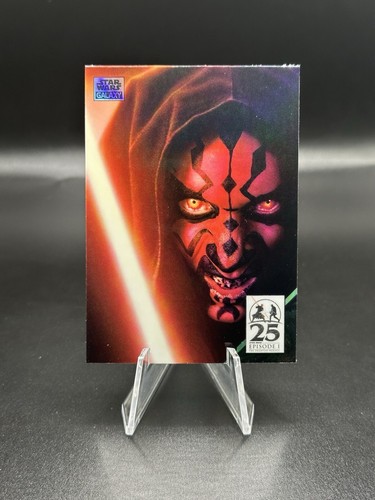 2024 Star Wars Galaxy Chrome Crimson Blades 25th Anniversary Art Card #AM-12