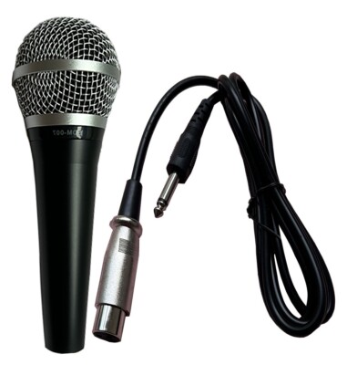 STARAUDIO  Wired Handheld Dynamic Microphone Professional 1/4'' Mic for Karaoke