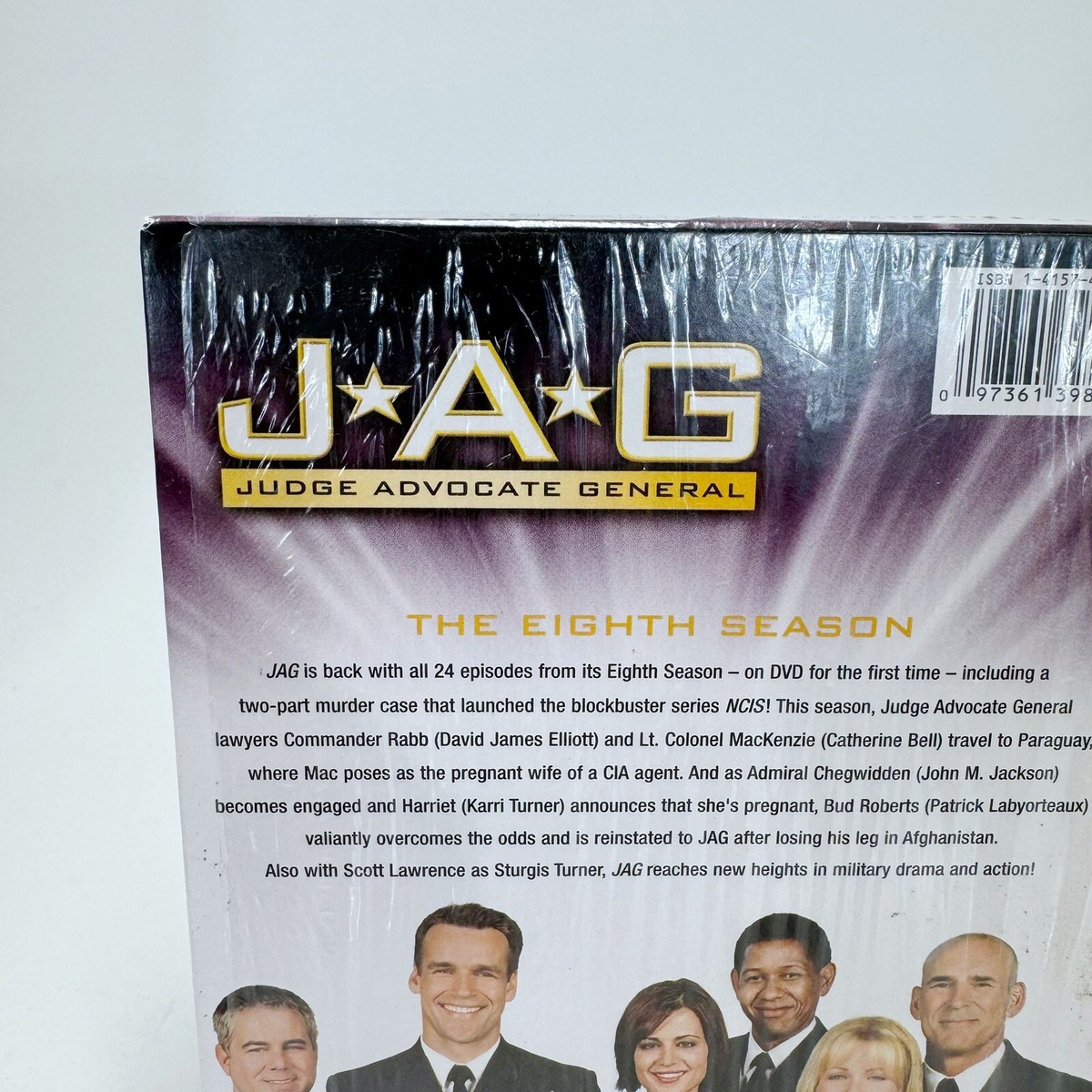 JAG TV SERIES COMPLETE EIGHTH SEASON 8 New Sealed DVD 32429327727
