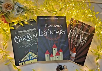 Caraval, Legendary & Finale by Stephanie Garber Paperback 3 Book Set