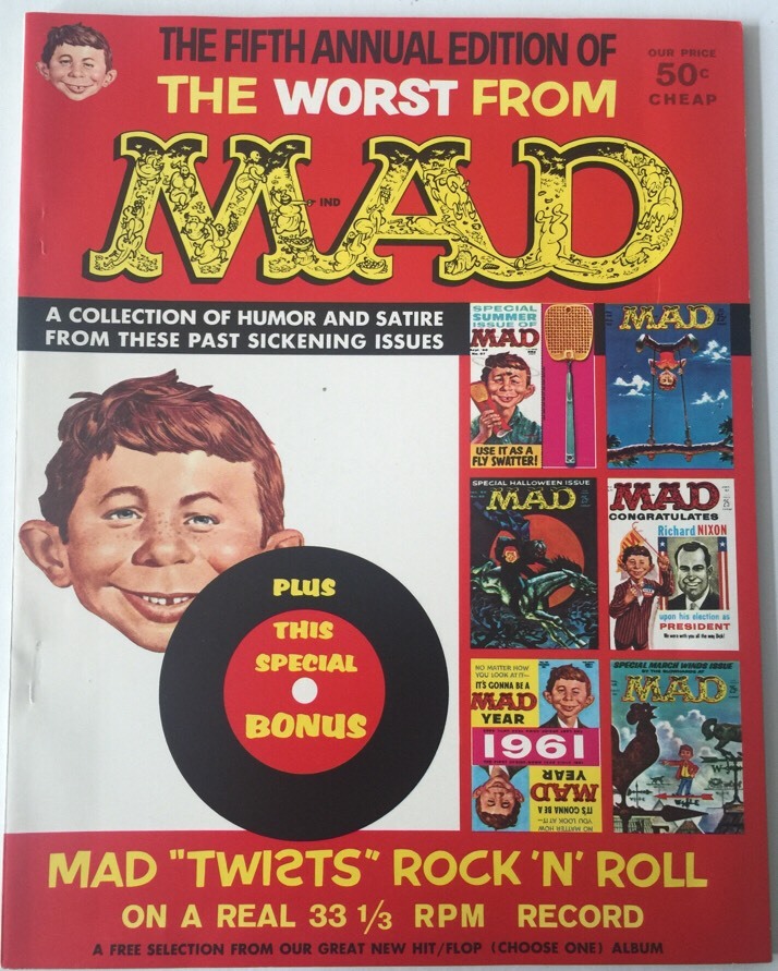 Worst From Mad 1962 # 5 With Insert attached | eBay