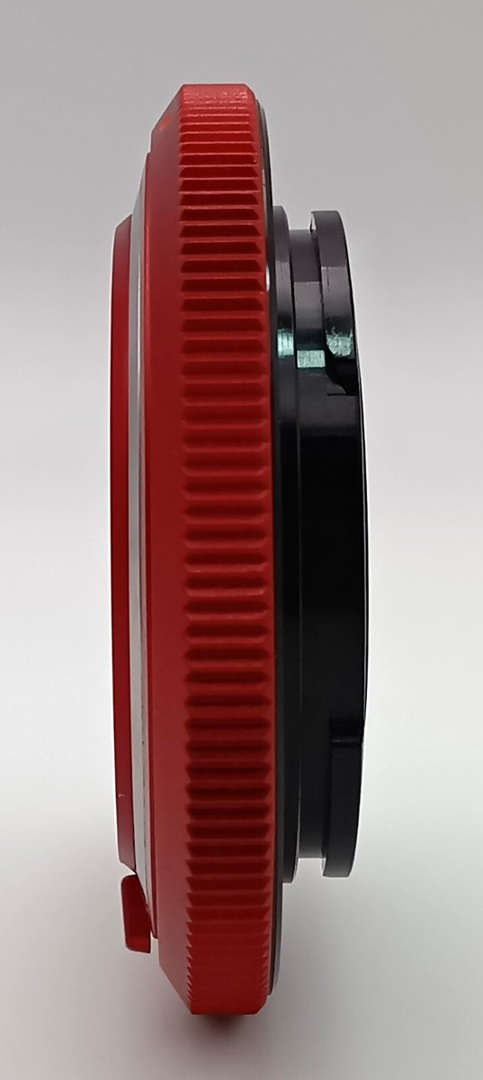 Near Mint] Olympus Lens 15mm f/8 Red BCL-1580 Body Cap Lens for