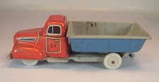 Georg Fischer Nürnberg Penny Toy LKW 331 Baustellekipper Tin Toy  50er Jh. #2079