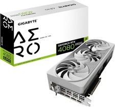 Gigabyte Geforce Rtx 4080 Super Aero Oc 16g Graphics Card, 3x Windforce Fans, 16