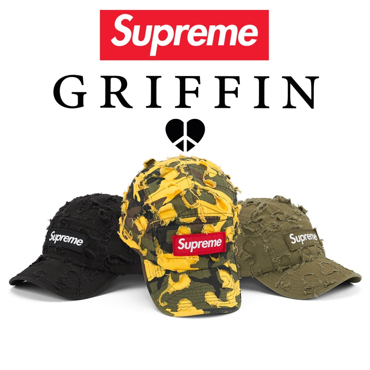 SUPREME x GRIFFIN STUDIOS 