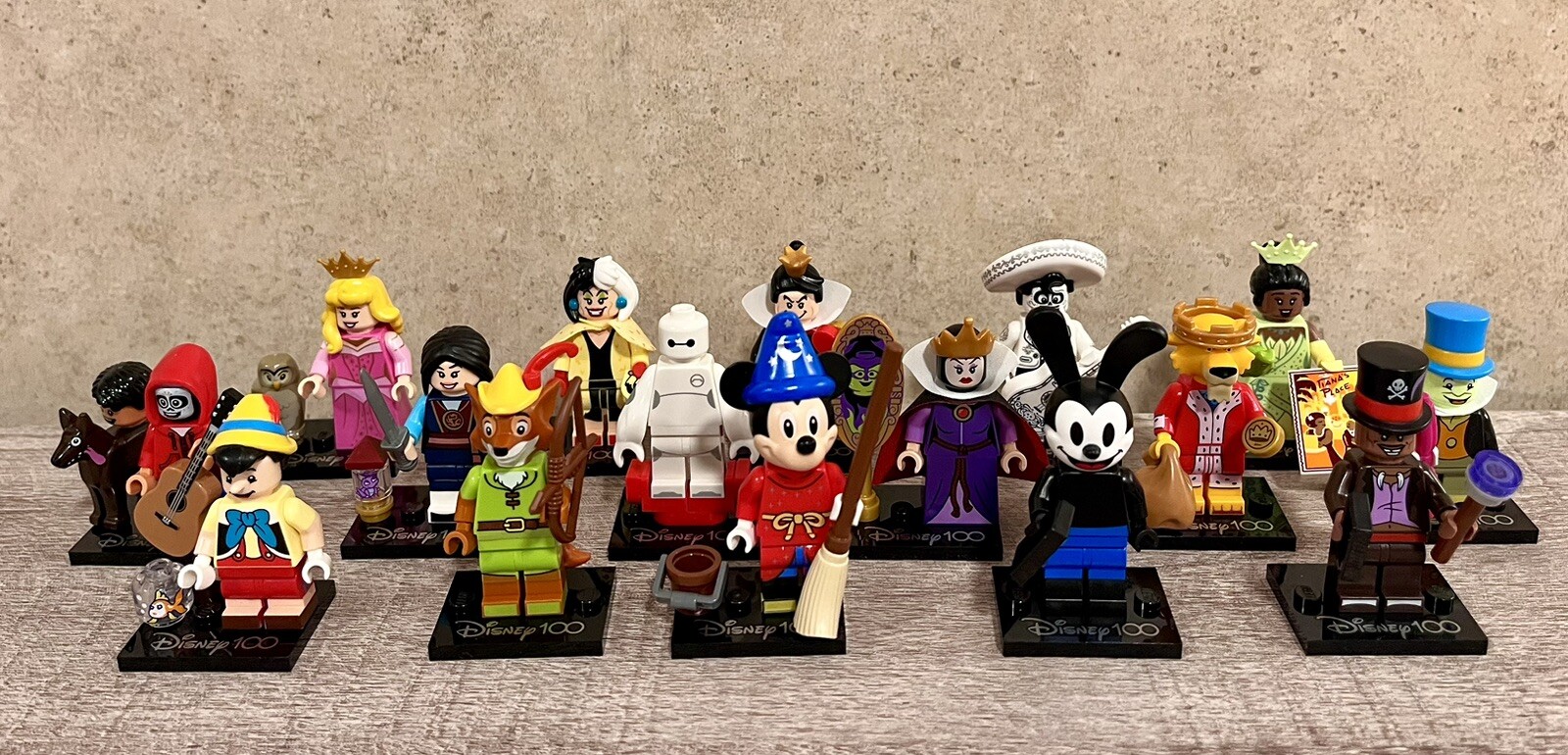 Lego Disney 100 Minifigures Near Complete Set Of 16Brand New eBay