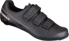 Exustar SR456 Road Cycling Shoes EU43 - US9.5 Black 3 Strap Hook & Loop 231349