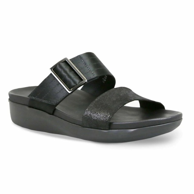 munro black sandals