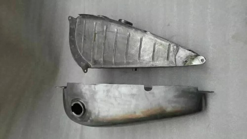 Chief Indian Scout 741 Petrol Fuel Gas Tank And Oil Tank Set Steel + 3 Cap - Picture 19 of 24