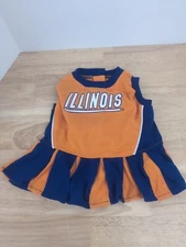 Pets First NCAA Cheerleader Outfit for Dogs & Cats Sporty Dog Dress & Cat Dress