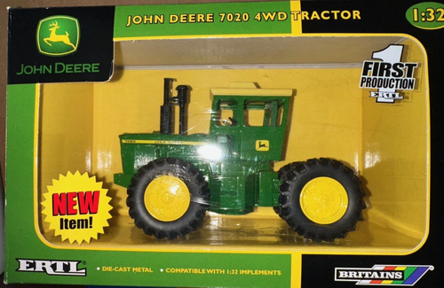 Ertl 1/32 John Deere 7020 4WD Tractor 1st Production #15610 #173