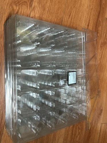 8 pcs CF Compact Flash Memory Card Holder Box Storage Plastic Case