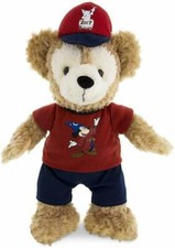 NWOT Disney Parks 2017 Duffy the Disney Bear 12" Plush w/ Sorcerer Mickey Shirt